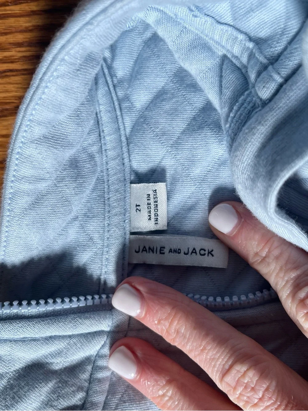 Janie and Jack light blue